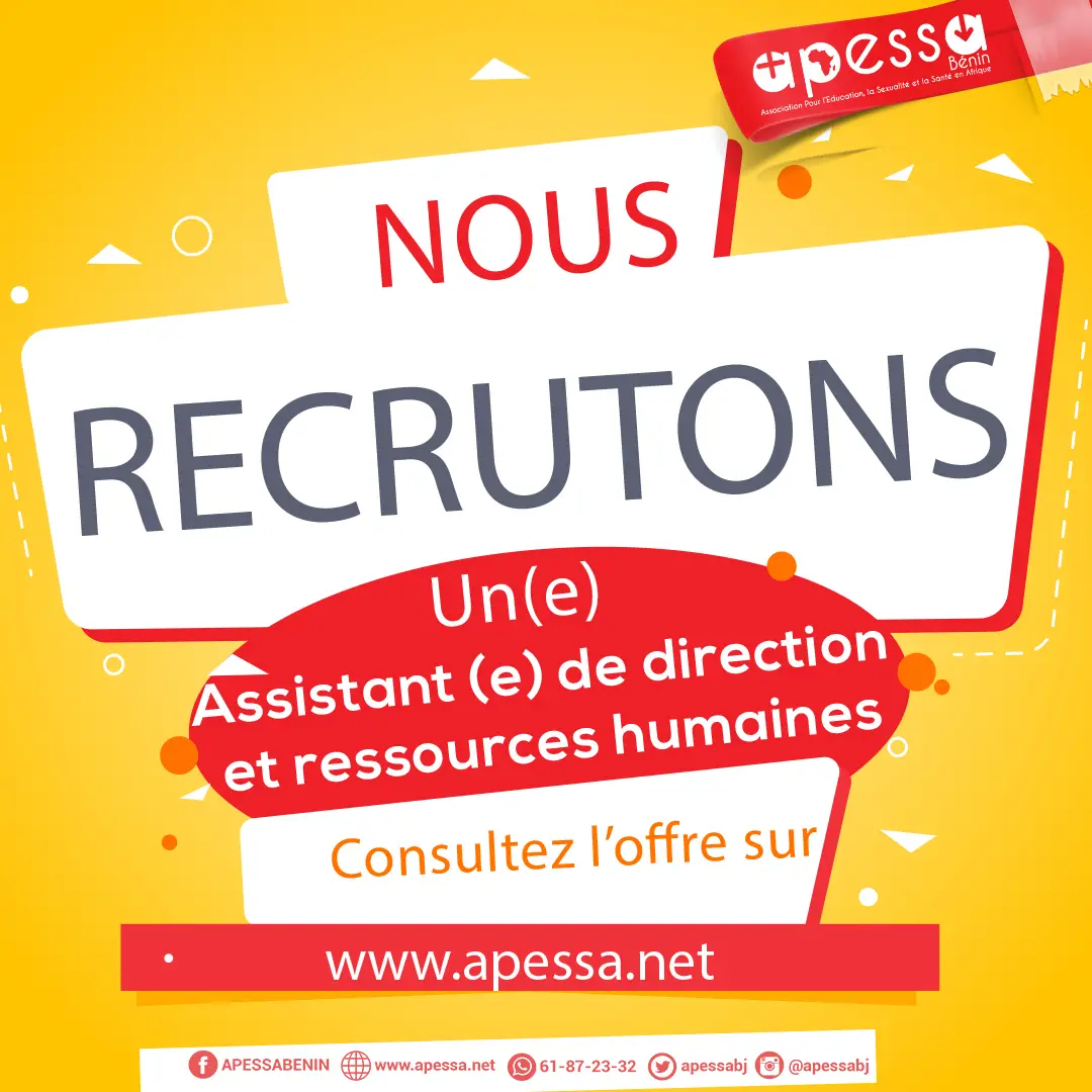 Recrutement ADRH APESSA